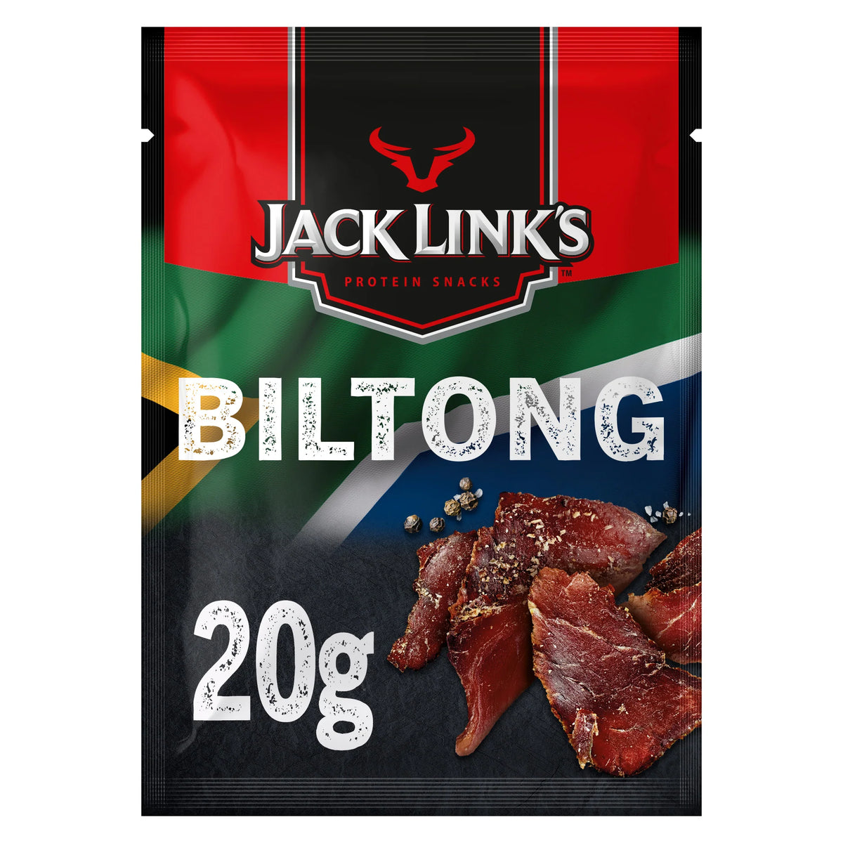 Jack Link's biltong Original pakiranje 20 g, crveno-zeleno