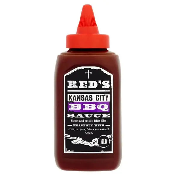 Bočica BBQ umaka Red's Kansas City, crveno-smeđa, 320 g