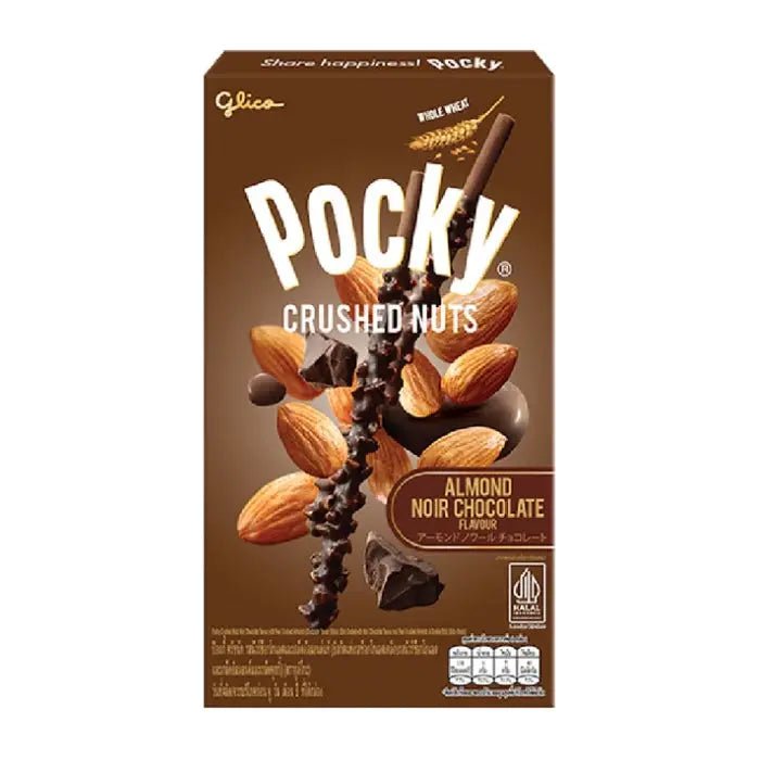 Pocky štapići s mljevenim bademima u tamnoj čokoladi, kutija 25 g