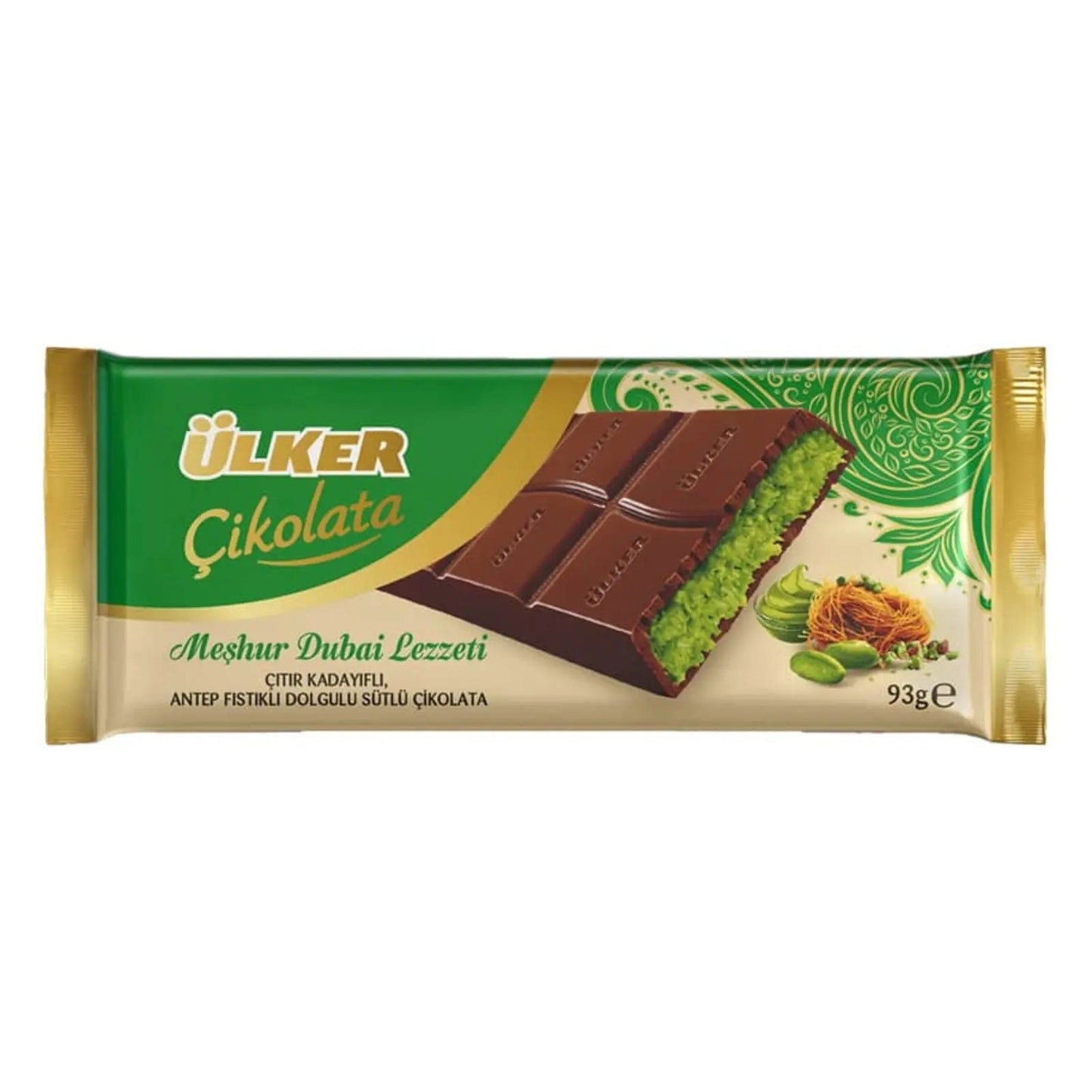 Ülker Dubai Chocolate 93g - OhMyCandyBox