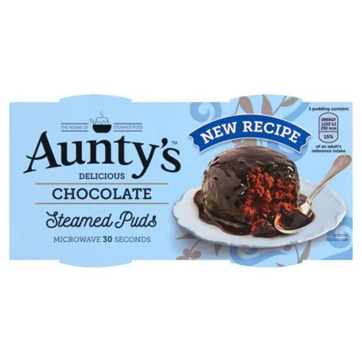 Pakiranje čokoladnog pudinga na pari Aunty's, 190 g