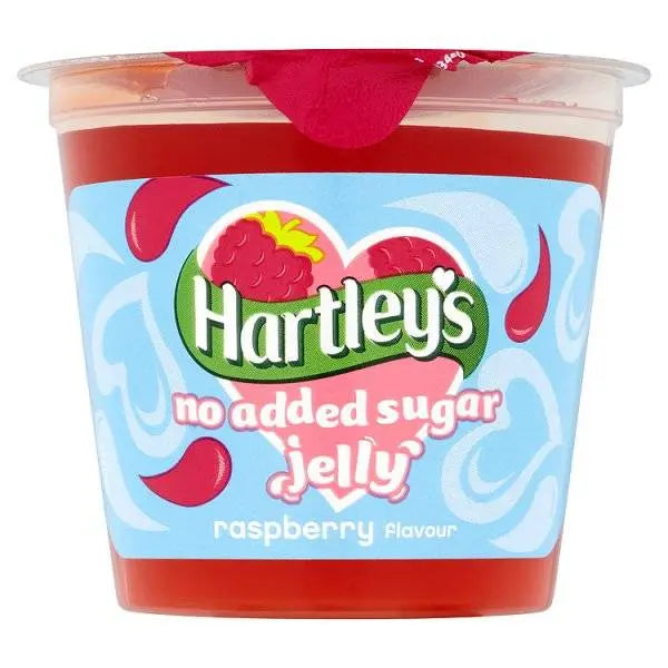 Hartleys žele bez dodatog šećera malina u čaši s poklopcem