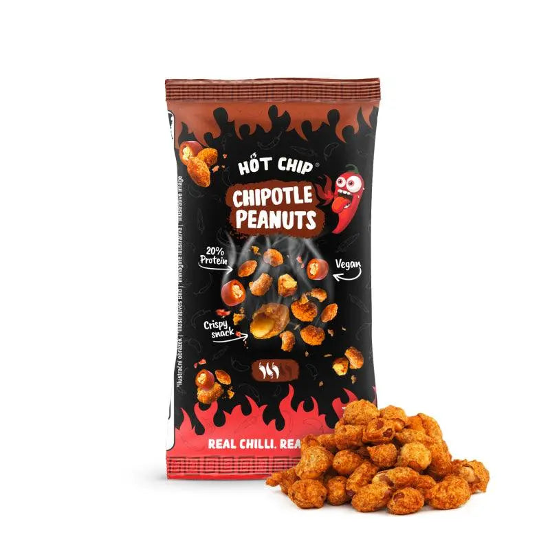 Vrećica Hot Chip čipotle kikirikija s hrskavim začinjenim oraščićima