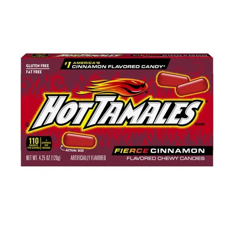Hot Tamales Fierce Cinnamon 120g - OhMyCandyBox