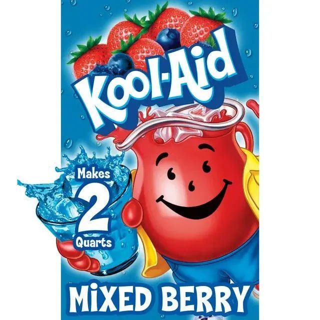 Kool-Aid miješane bobice prašak za piće, pakiranje 6 g