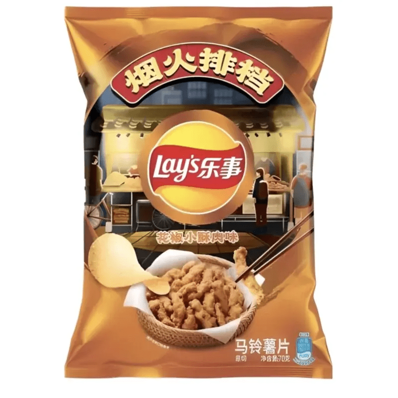 Lay's vrećica čipsa Sčuanski papar i hrskavo meso 70 g