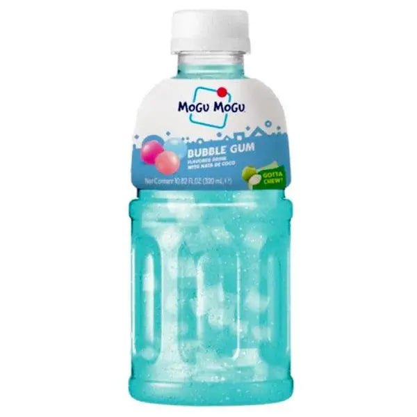 Boca Mogu Mogu 320 ml s plavo-zelenim tekućinom i Bubble Gum naljepnicom