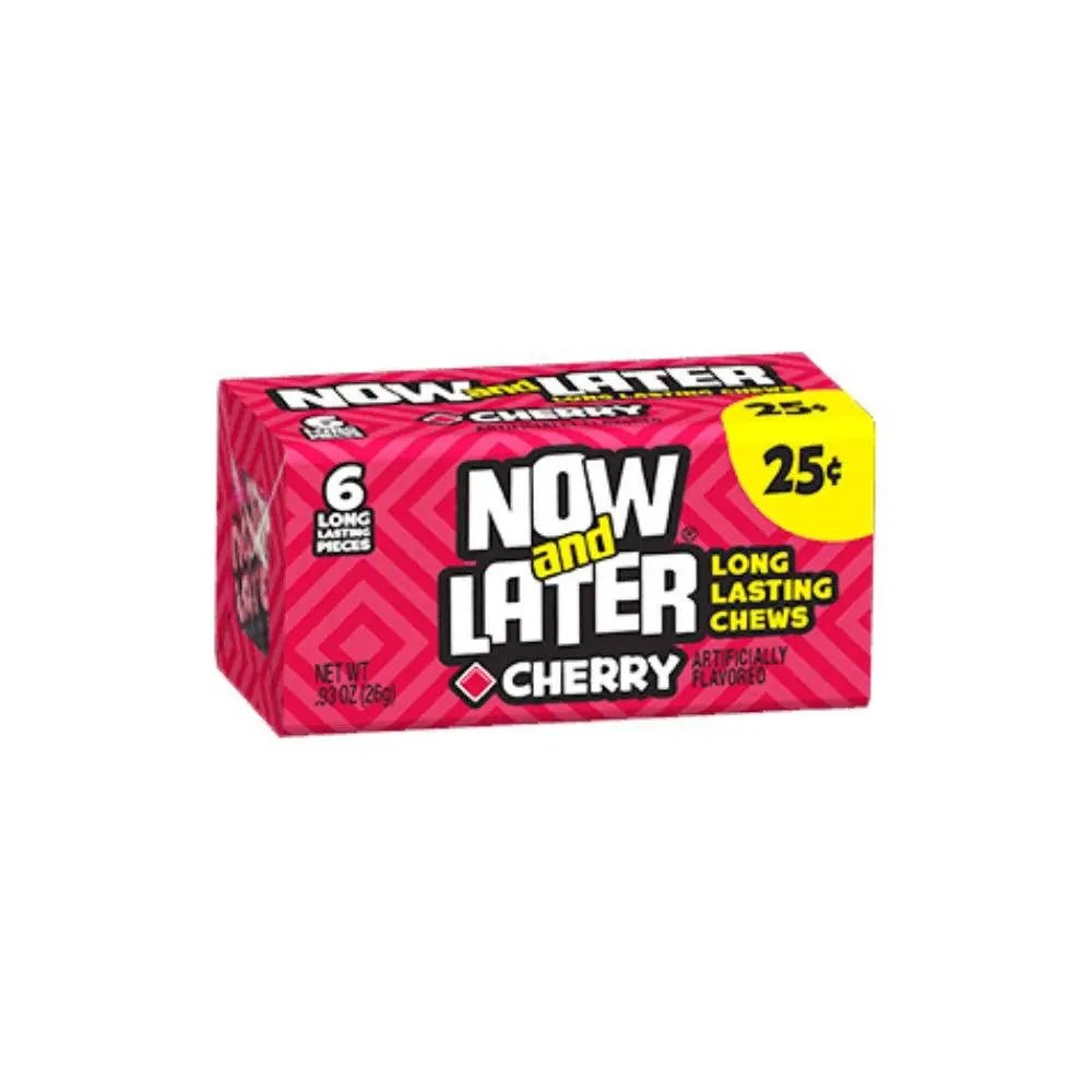 Kutija bombona Now and Later Cherry, pakiranje za žvakaće trešnje