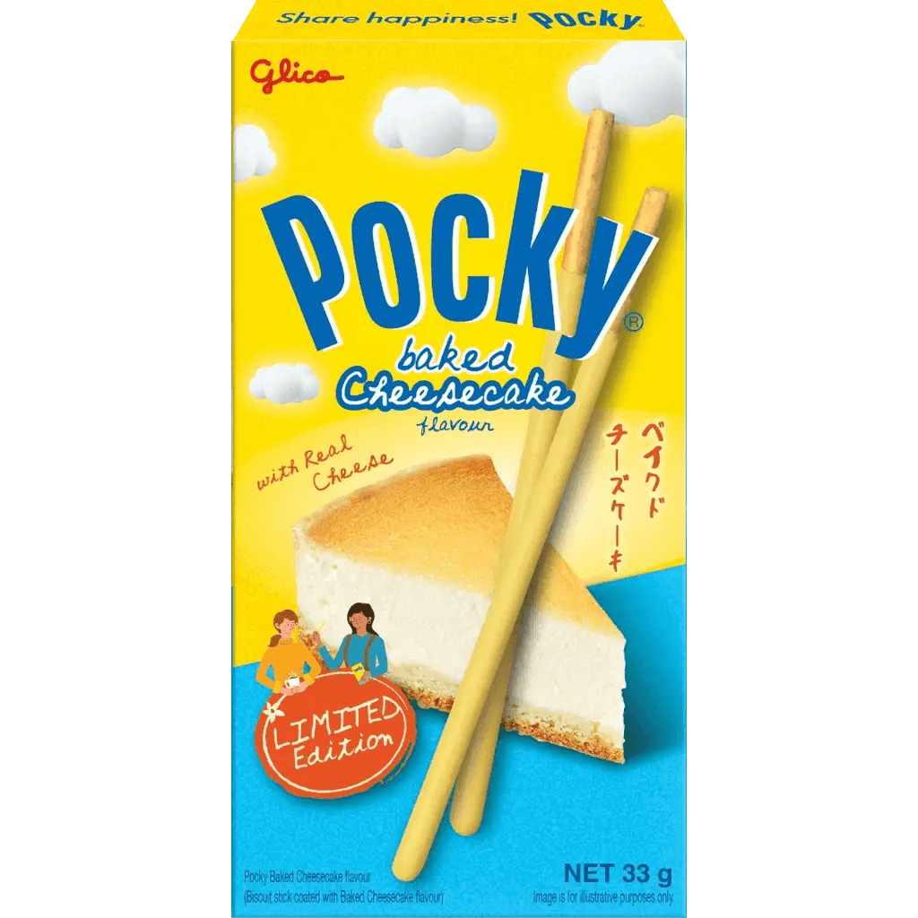 Pakiranje Pocky pečeni cheesecake, 33 g; biskvitni štapići.